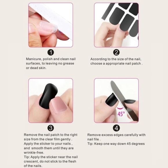 🔴 Periwinkle Purple Glitter Nail Art - Picture 5 of 5